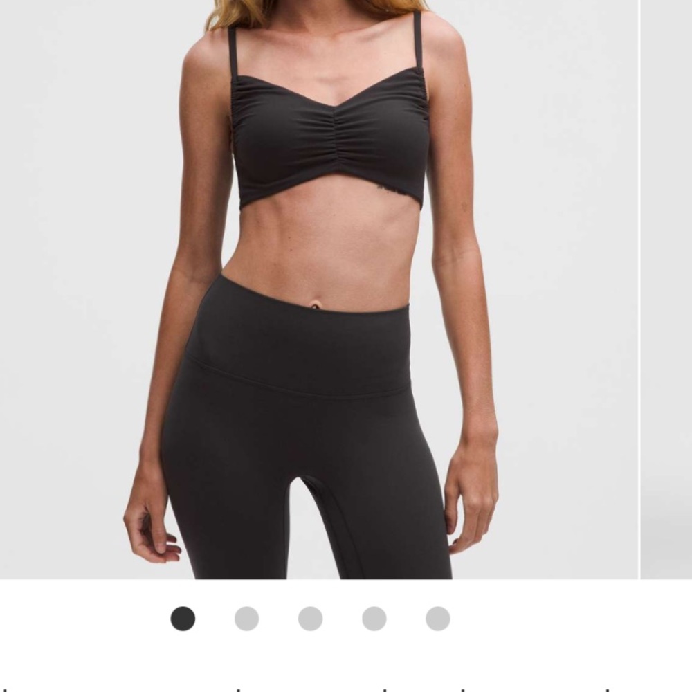 Lululemon Black Bra